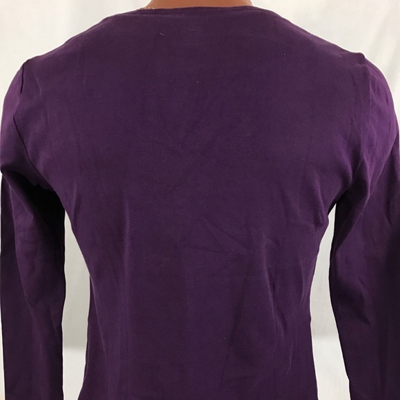 Lot of 2 Hilfiger Long Sleeve Blue & Purple XL - Picture 3 of 5